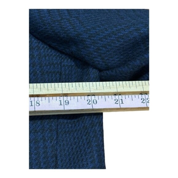 Vintage Perry Ellis Portfolio Blazer Mens 44 Wool Plaid Sport Coat Made In USA - Picture 6 of 11